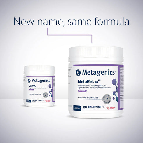 MetaRelax Raspberry 241g Powder (Formerly CalmX)-Matakana Pharmacy